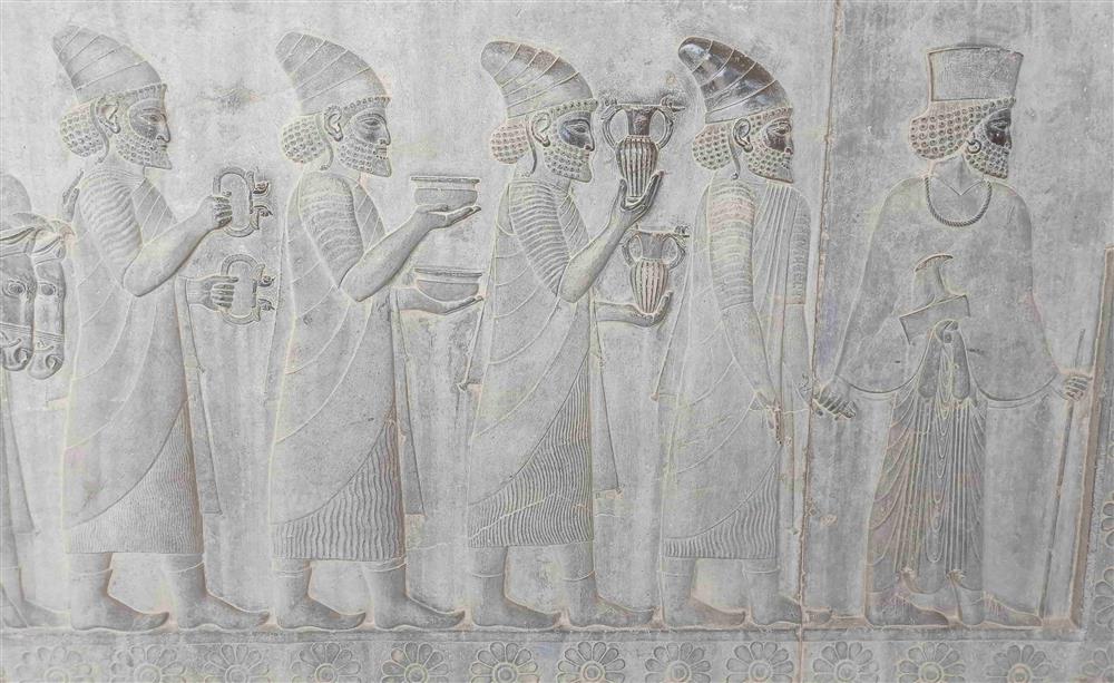 نقش ملل تحت سلطه هخامنشیان تخت جمشید - shiraz Persepolis tour